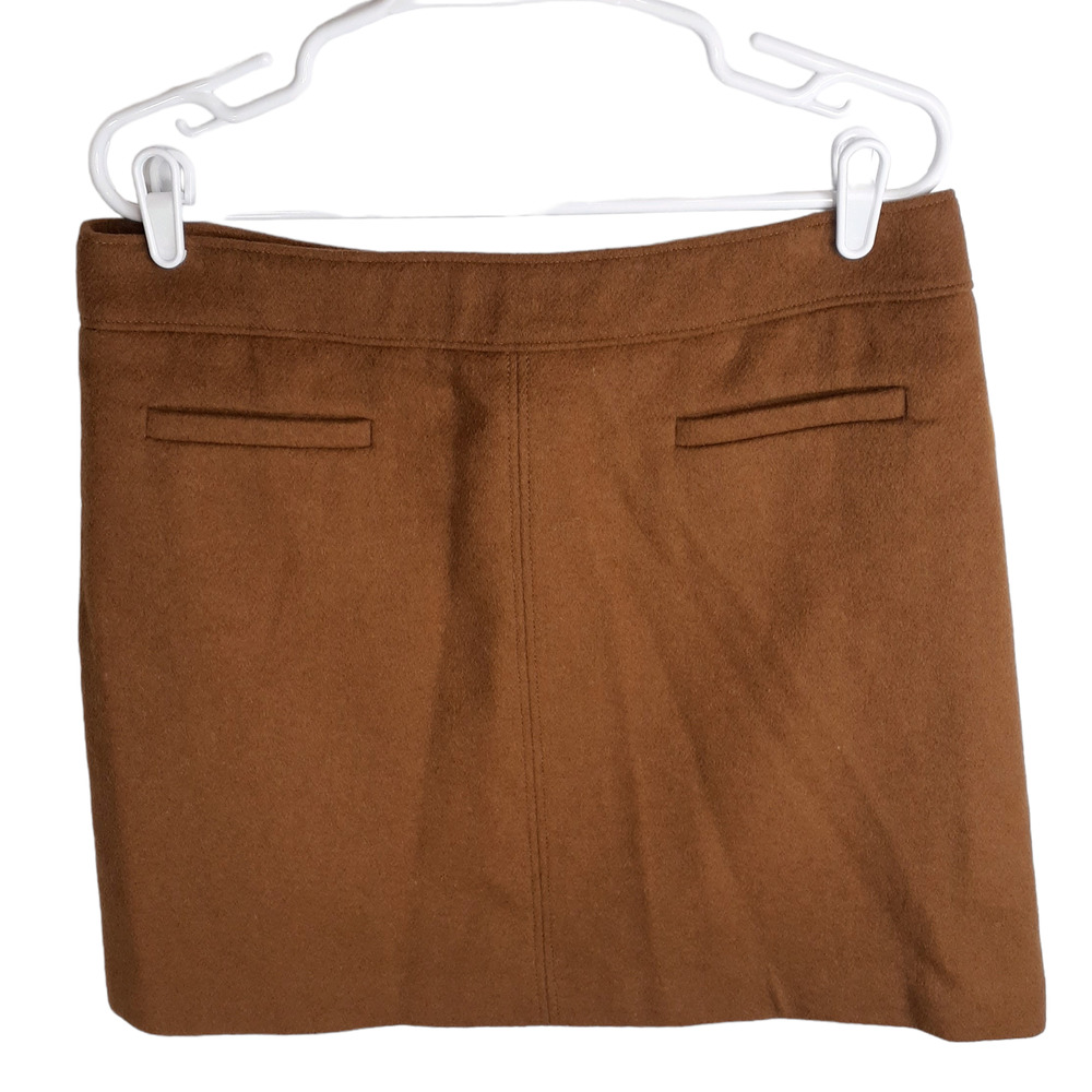 LOFT Brown Mini Skirt with Chic Design